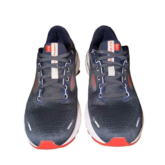 Brooks Adrenaline GTS 22 Navy and White Running Shoes size 8.5 main image 4